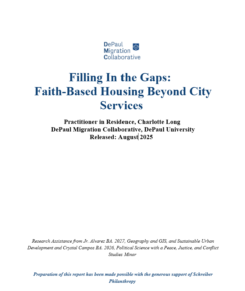 Filling in the Gaps: Faith-Based Housing Beyond City Services Report