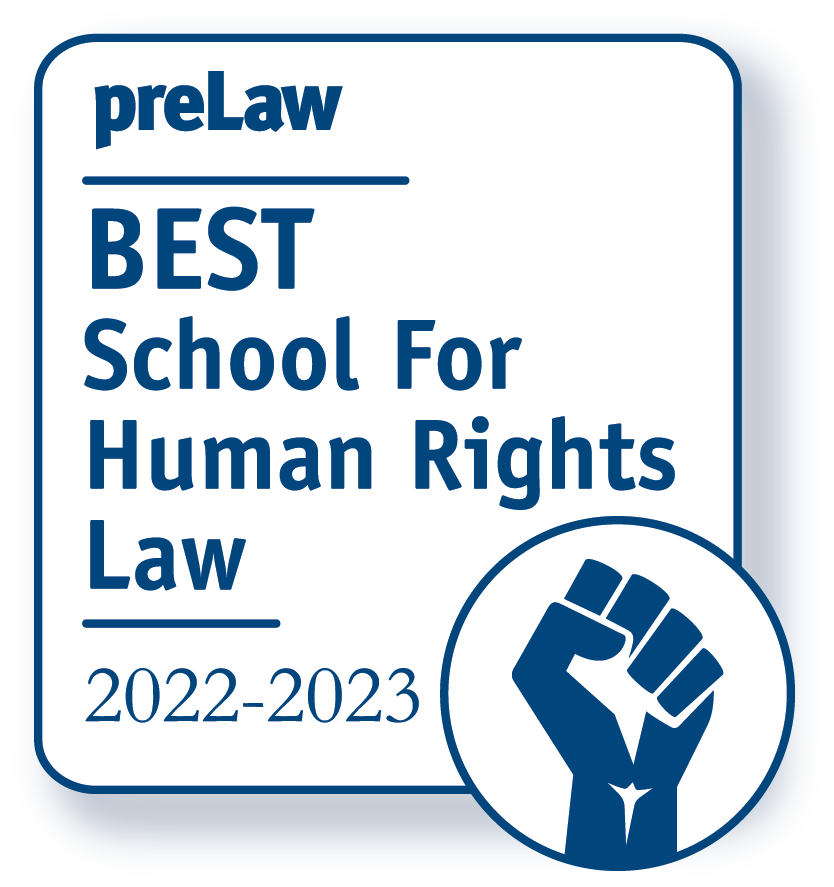 2022-2023 human rights law badge